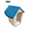 casa house plast pet n*04  (CÃES) C.82XL.70XA.70 CM